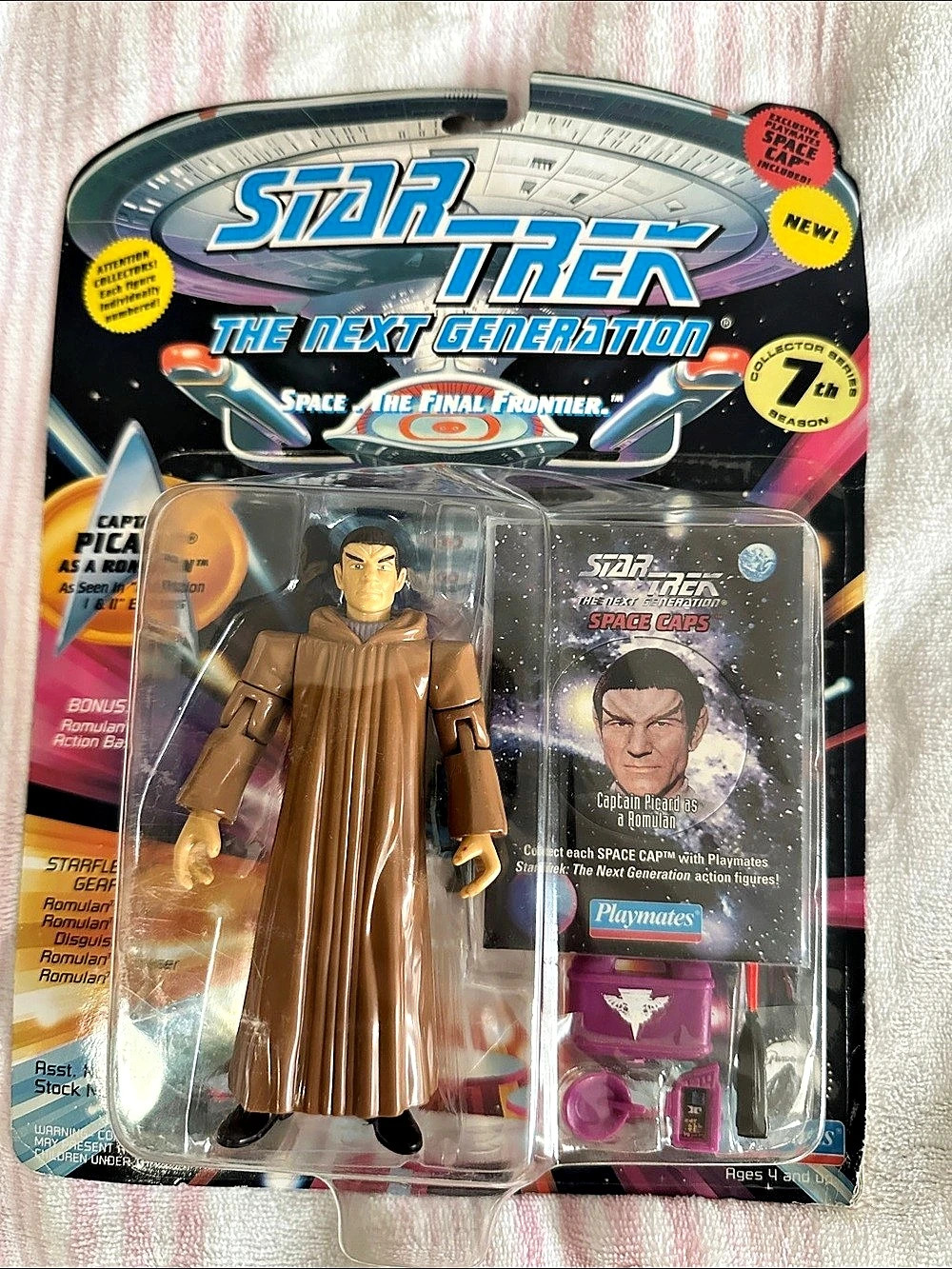 Playmates Star Trek: The Next Generation Space: The Final Frontier Captain